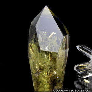 John of God Citrine & Smokey Phantom Quartz Casa Crystal Point 'Very Rare' Museum Quality!