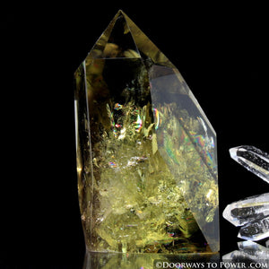 John of God Citrine & Smokey Phantom Quartz Casa Crystal Point 'Very Rare' Museum Quality!