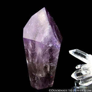 Casa Crystal Amethyst Quartz Point | Temple Heart Dow | 'Violet Flame'
