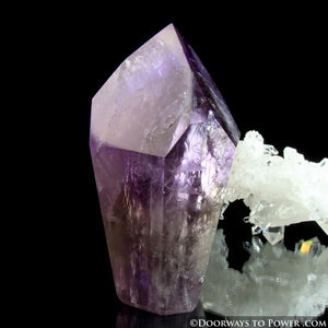Casa Crystal Amethyst Quartz Point | Temple Heart Dow | 'Violet Flame'