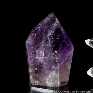 Casa Crystal Amethyst Quartz Point | Temple Heart Dow | 'Violet Flame'