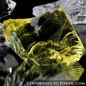 Dynamic Helidor Monatomic Andara Crystal w/ Rainbows