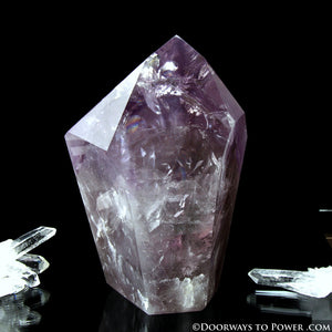 John of God Amethyst Dow Casa Crystal Point w/ Record Keeper 'MAJESTIC'