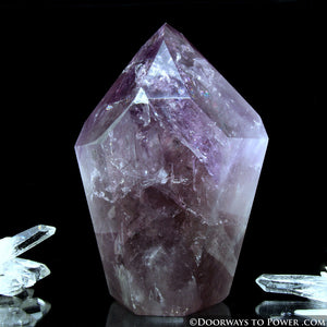 John of God Amethyst Dow Casa Crystal Point w/ Record Keeper 'MAJESTIC'