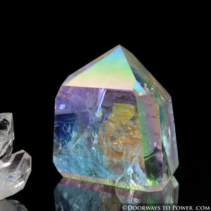 Angel Aura Lemurian Record Keeper Crystal Point "EMINENCE"