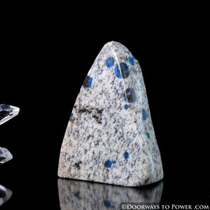 K 2 Stone Azurite Crystal Altar Stone