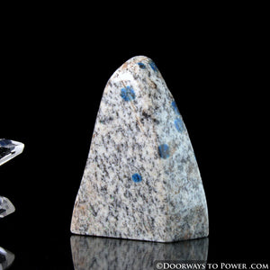 K 2 Stone Azurite Crystal Altar Stone