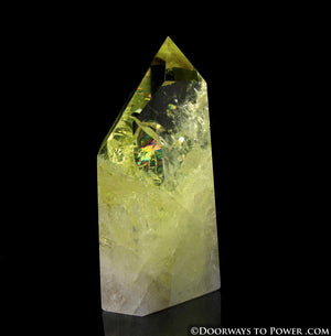 John of God Citrine Abundance Casa Crystal Point 'Manifest Spirit'