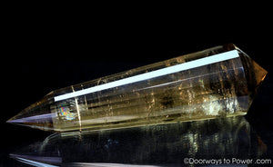 John of God Citrine 24 Sided Vogel Crystal 'Abundance' Healing Wand | Rare