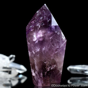 John of God Crystal Amethyst Dow & Devic Temple w/ Rainbows