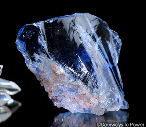 Lady Nellie Blue Monatomic Andara Druzy Crystal w/ Record Keepers