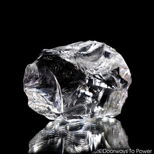 Cosmic Ice Monatomic Andara Crystal w/ Rainbows 'INFINITY'