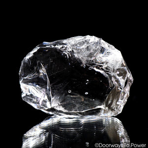 Cosmic Ice Monatomic Andara Crystal w/ Rainbows 'INFINITY'