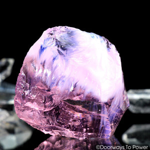 HGW Pink Andara Record Keeper Crystal 'Heart of God Within'