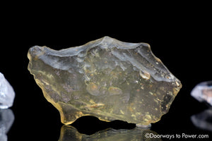 Libyan Desert Glass Specimen | Libyan Gold Tektite 29 million yrs old