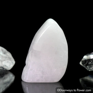 White Azeztulite Tumbled Stone Crystal Azozeo Polished
