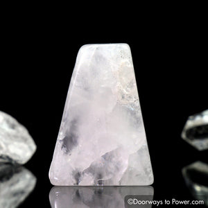 Original White Azeztulite Polished & Tumbled Stone Crystal