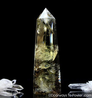 John of God Phantom Citrine & Smoky Crystal Manifest Spirit & Starbrary 'Rare'
