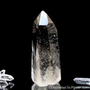 Golden Healer Lemurian Seed Crystal w/ Pleiadian Starbrary & Record Keeper
