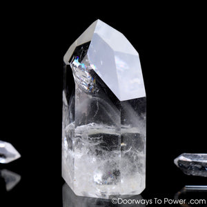 John of God Phantom Crystal w/ Temple Heart Dow & Rainbows