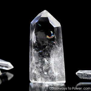 John of God Casa Crystal Point w/ Rainbows 'Manifest Spirit'