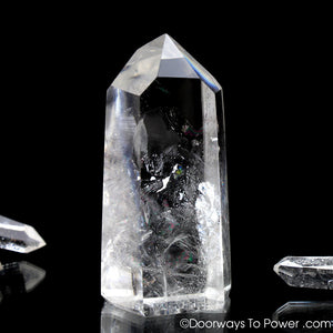 John of God Casa Crystal Point w/ Rainbows 'Manifest Spirit'