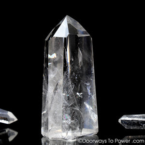 John of God Casa Crystal Point w/ Rainbows 'Manifest Spirit'