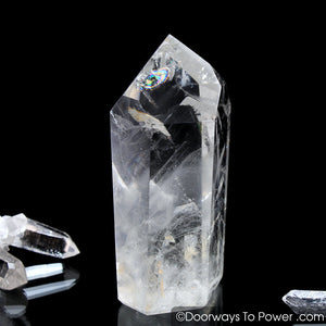 John of God Phantom Crystal w/ Temple Heart Dow & Rainbows