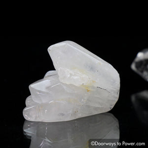 Sauralite Twin Azeztulite Crystal Tumbled & Polished