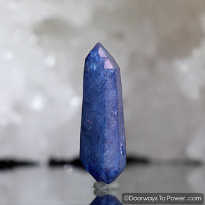 Tanzine Aura Himalayan Quartz Record Keeper Crystal - Rare