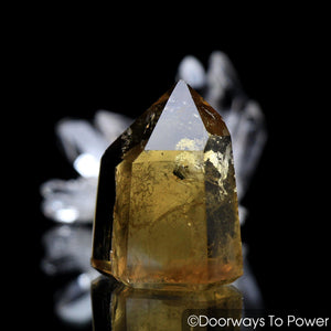 John of God Crystal Citrine Abundance Stone