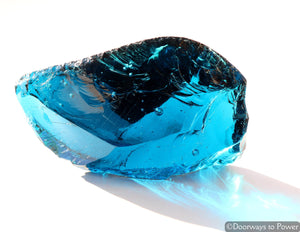 Electric Blue Atlantean Andara Crystal 'Pleiadian Emissaries of the Light'