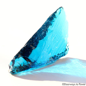 Electric Blue Atlantean Andara Crystal 'Pleiadian Emissaries of the Light'