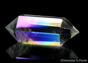 McEarl Quartz Arkansas Angel Aura Crystal Double Terminated