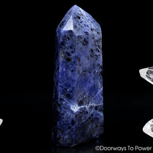 John of God Quartz Crystal Sodalite Temple Heart Dow