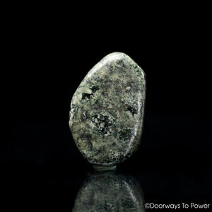 Shadow Lemurian Jade Tumbled & Polished Gemstone