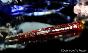 Zincite Wand of Fire Record Keeper Crystal Wand Specimen A+++ Collectors Quality