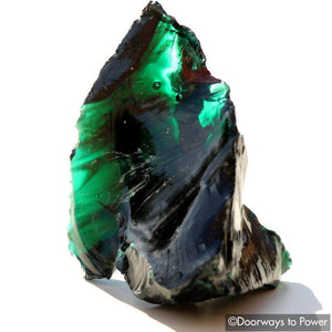 Emerald Green Thoth the Atlantean & Dragons Blood Andara Crystal