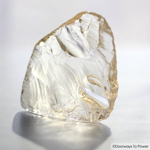 Celestial Gold Monatomic Andara Crystal 'Golden Light Merkaba'