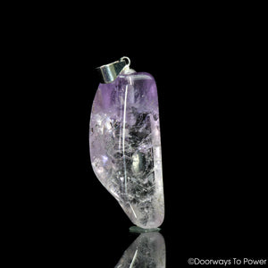 John of God Amethyst Crystal Energy Pendant