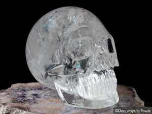 XL Sirius Quartz Crystal Skull 'Advanced Harmonically Aligned'