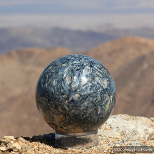 Blue Kyanite Crystal Sphere