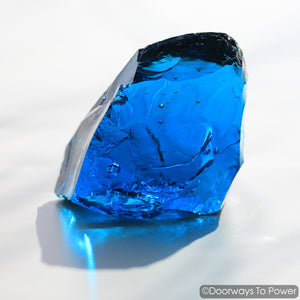 Electric Blue Atlantean Monatomic Andara Crystal