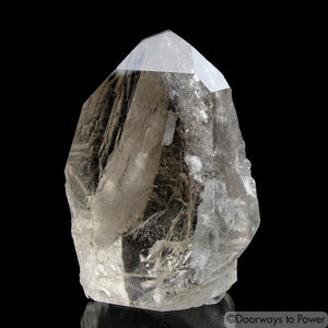 Golden Lemurian Crystal 'Light Language Royalty' 9D Energy Gateway