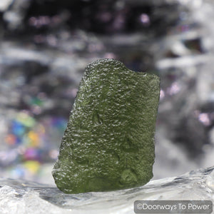 Moldavite Tektite & Synergy 12 Stone