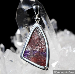 Melody Stone Super 7 Crystal Pendant .925 SS