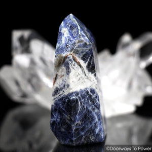 John of God Quartz Sodalite Master Dow Crystal