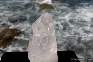 Lemurian Light Crystal Altar Stone Azozeo Super Activated