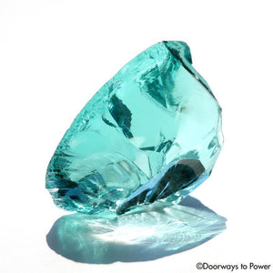 Gem Aqua Serenity Monatomic Andara Crystal 'Modulating Perception'
