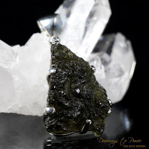 Moldavite Synergy 12 Stone Pendant